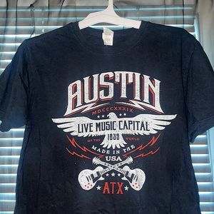 Austin TX “Live Music Capital” Shirt